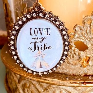 Love my tribe necklace